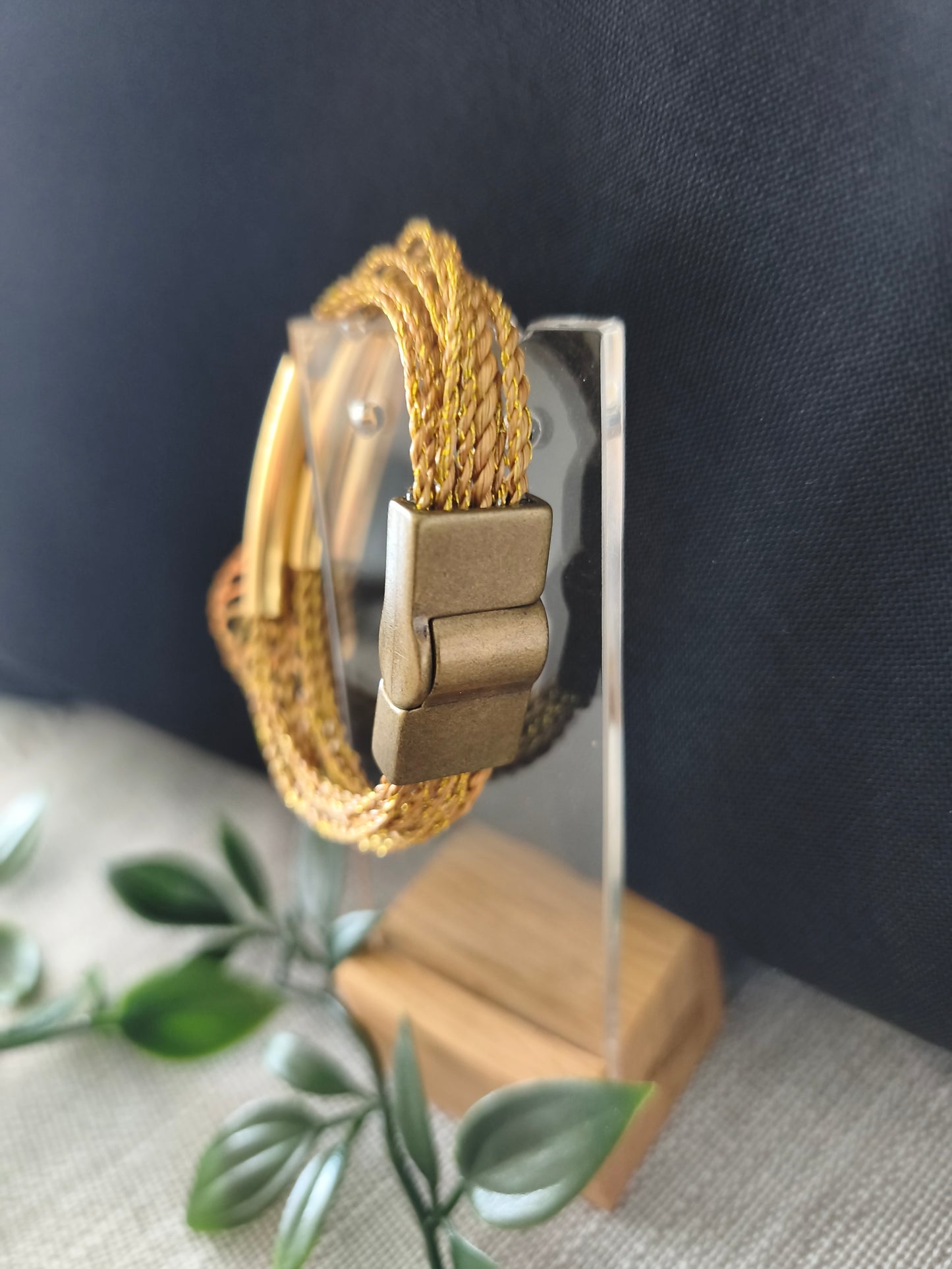 Bracelet feuille