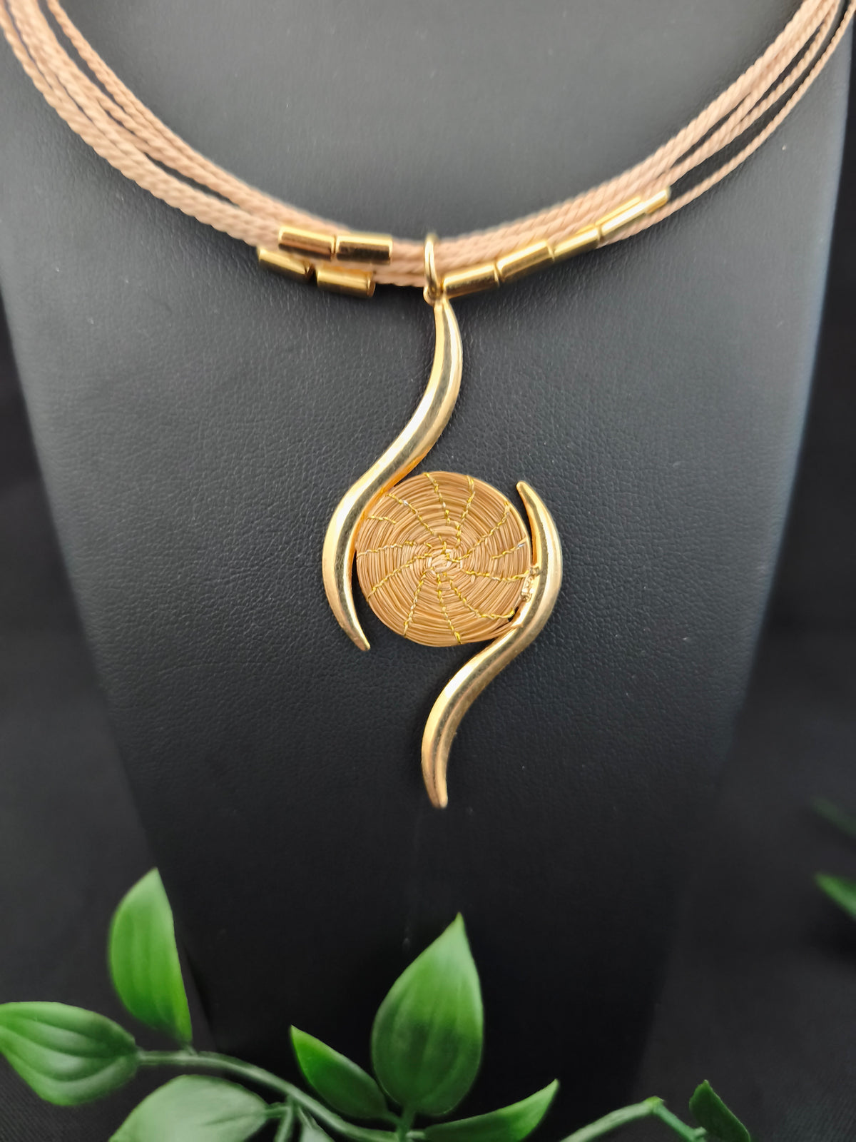 Collana RDC doppio nodo