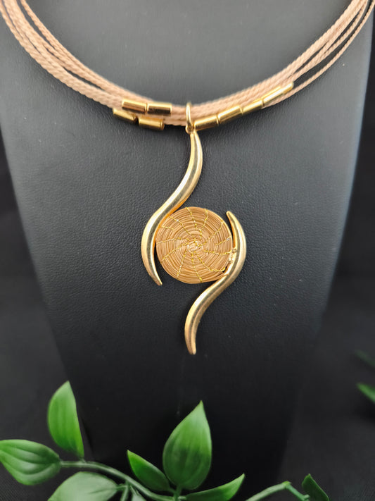 Collana RDC doppio nodo