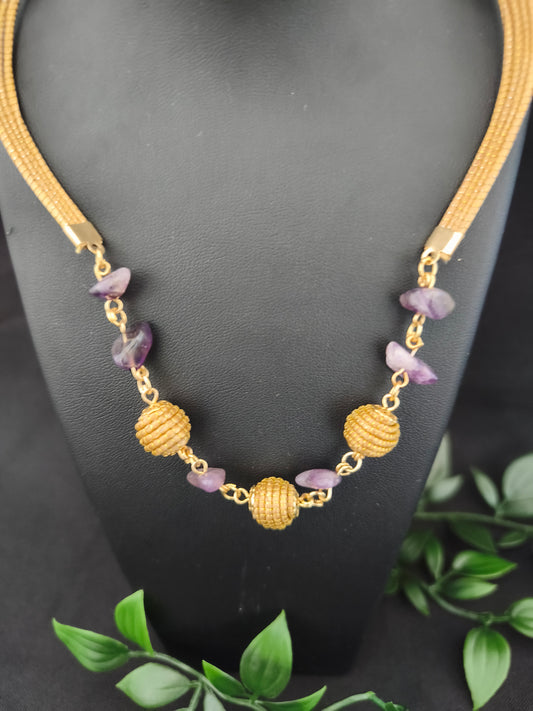 Collana RDC + pietra grande